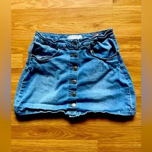 streetwear society mini skirt